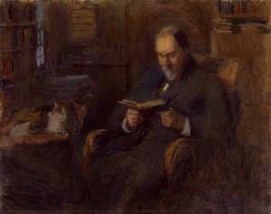 Retrato de Sanford Saltus de Nueva York, ca. 1915 de Frank Edwin Scott