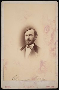 Retrato de Chauncey Wiltse de Frank F Currier