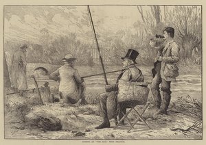 Pescando en la bahía, West Drayton de Frank Feller