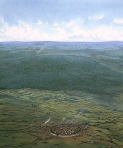Recinto fortificado, sur de Inglaterra, c. 1000 a.C. de Frank Gardiner