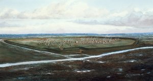 Campamento de Uphall, Londres, c. 100 a.C. de Frank Gardiner