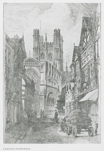 Catedral de Chester (litografía)
