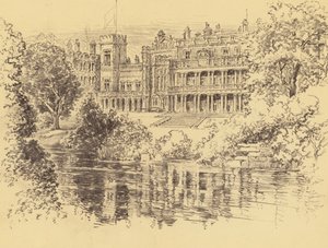 Knowsley Hall (litografía)