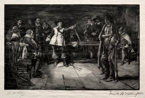 El Desafío de Miles Standish, 1887 de Frank H. Wellington