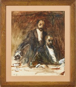 ¿Otro vaso, señor? de Frank Holl