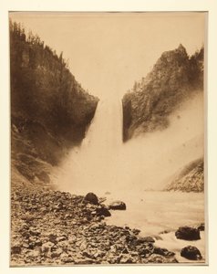 Grandes cataratas de Yellowstone, 360 pies de Frank Jay Haynes