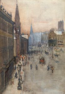 Escena callejera de Frank Laing