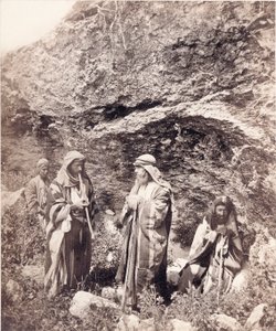 Campesinos de la zona de Jerusalén, c.1866-67