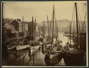 [Puerto de Whitby] de Frank Meadow Sutcliffe