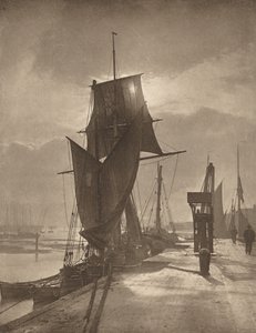 Sol y sombra,1890s (foto) de Frank Meadow Sutcliffe