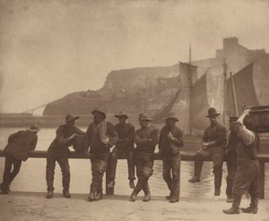 Pescadores de Whitby,c. 1885 (foto) de Frank Meadow Sutcliffe