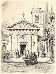 Iglesia de San Denis de la Chapelle, 1915 de Frank Milton Armington