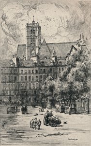 Place Baudoyer, 1915 de Frank Milton Armington