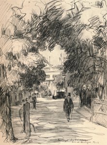 Restaurant du Pré-Catelan, Bois de Boulogne, 1915 de Frank Milton Armington