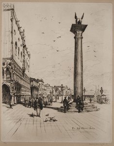 Riva Schiavone, Venecia de Frank Milton Armington