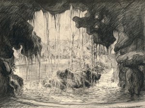 La Gran Cascada, Bois de Boulogne, 1915