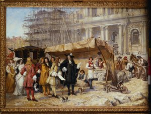 Carlos II y Wren en San Pablo
