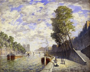 Le Quai des Grands-Augustine, París