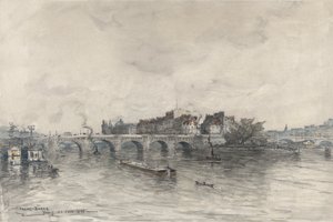 La Isla, París (Pont Neuf) de Frank Myers Boggs