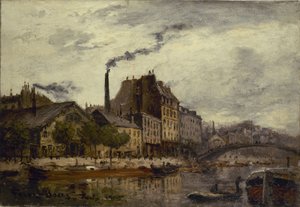 El muelle de Valmy, 1905 de Frank Myers Boggs