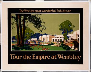 Visita al Empire en Wembley de Frank Newbould