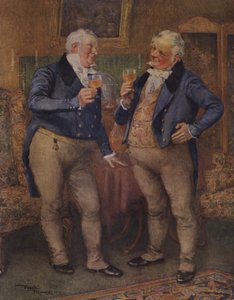Cheeryble Brothers (litografía en color)
