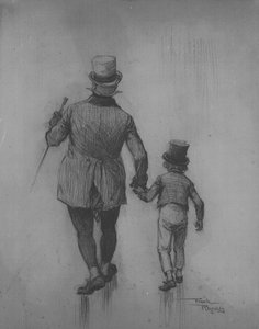David Copperfield y Mr. Micawber