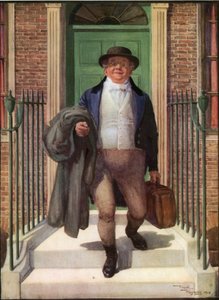 Mr. Pickwick (litografía en color)