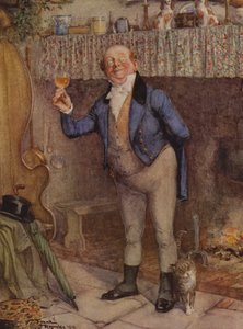 Mr Pickwick (litografía en color)