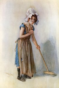 La marquesa (litografía en color)