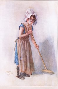 La marquesa, c.1920 (litografía en color)