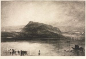 Monte Rigi al amanecer, 1910