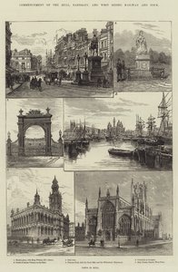 Inicio del Hull, Barnsley, y West Riding Railway and Dock de Frank Watkins