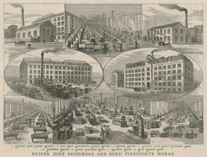 Obras de pianoforte de Messrs John Brinsmead and Sons