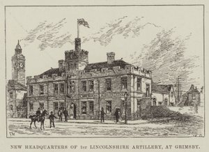 Nueva sede de la 1ª Artillería de Lincolnshire, en Grimsby de Frank Watkins