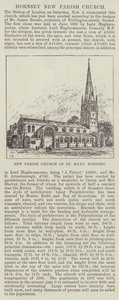 Nueva iglesia parroquial de Santa María, Hornsey de Frank Watkins