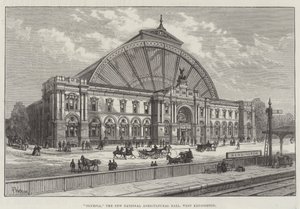 Olympia, el Nuevo Salón Nacional de Agricultura, West Kensington de Frank Watkins