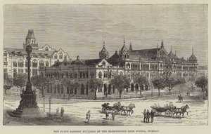 El Edificio David Sassoon de la Escuela Secundaria Elphinstone, Bombay de Frank Watkins