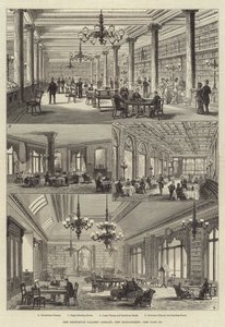 La Biblioteca de la Galería Grosvenor, New Bond-Street de Frank Watkins