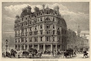 El Club Nacional Liberal, Charing Cross, Londres de Frank Watkins