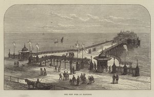 El nuevo muelle en Hastings
