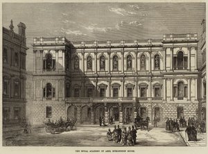 La Real Academia de las Artes, Burlington House de Frank Watkins
