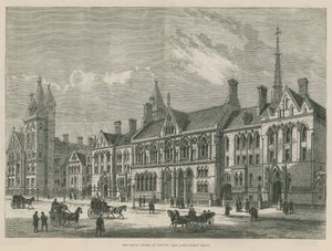 Los Tribunales Reales de Justicia: La fachada de Carey Street de Frank Watkins