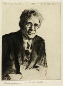 Retrato de Fred Saunderson