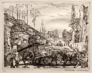 Puerta de París de Frank Wilcox