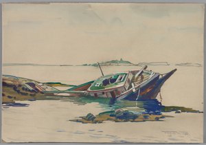 El naufragio de Frank Wilcox