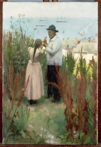 A través del puerto, 1892 de Frank Wright Bourdillon
