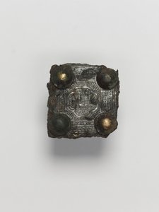 Placa de cinturón, siglo VII de Frankish School