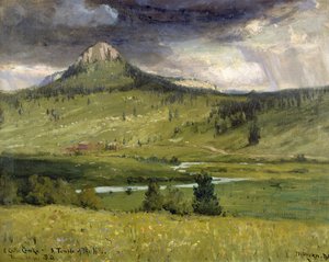 South Castle Creek, un templo de las colinas, Black Hills, Dakota del Sur de Franklin De Haven