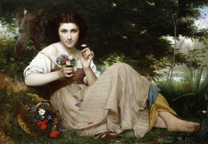 Un Momento de Descanso de François Alfred Delobbe